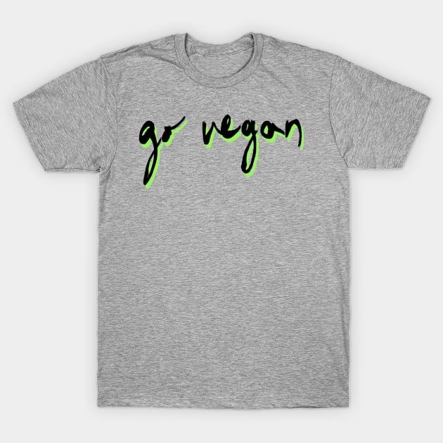 GO VEGAN T-Shirt by vegan_life